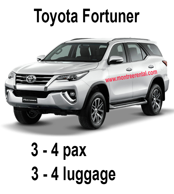 Montree Rental - Toyota Fortuner